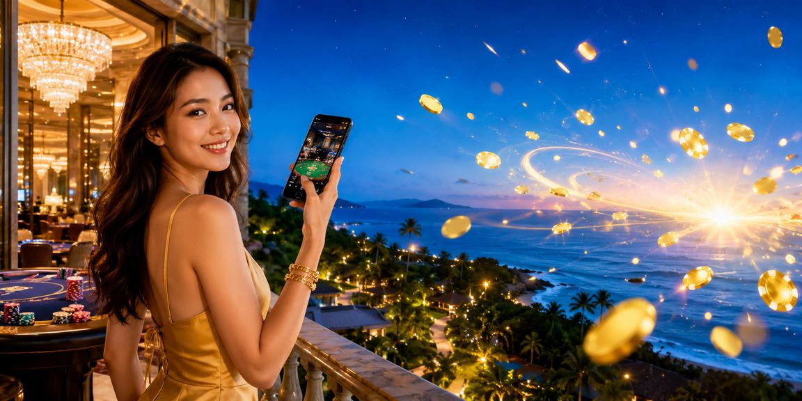 Pemain Malaysia mengakses kasino online 2280 melalui telefon pintar dengan pelbagai pilihan permainan